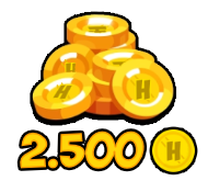 2.500 Coins